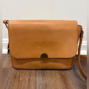 NWT Madewell Tan Leather Crossbody Bag